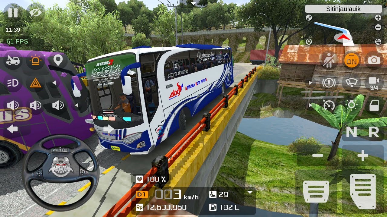 Bussid Armada Bumi Minang Padang - Sitinjau Lauik | Bus Simulator Indonesia 4.3.2