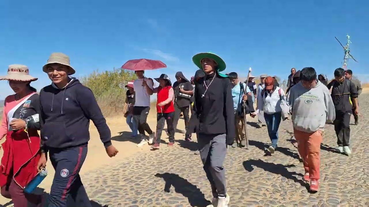 caminata en peregrinacion 2024