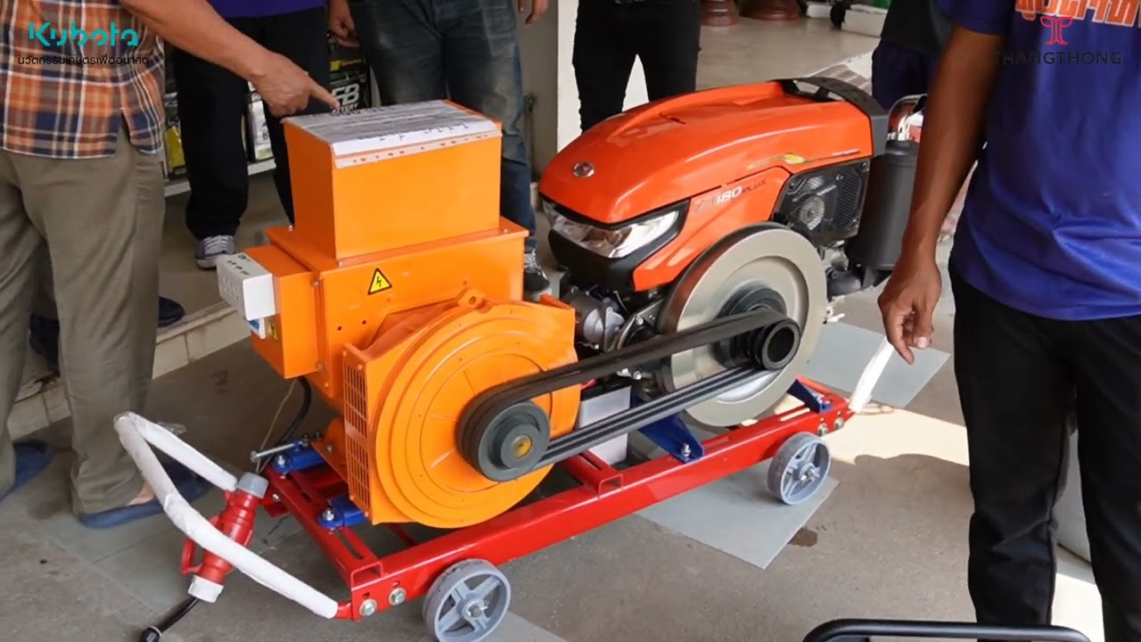 ไดปั่นไฟฟ้า TT พาวเวอร์ ขนาด 18 KW วัตต์ 380V / 220V สามารถใช้ชาร์จแบตเตอรี่โดรนได้ทุกรุ่น