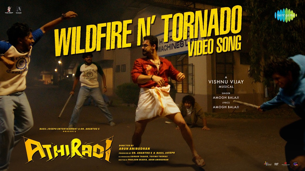 Wildfire N Tornado - Video Song | Athiradi | Tovino Thomas | Basil Joseph | Vishnu Vijay
