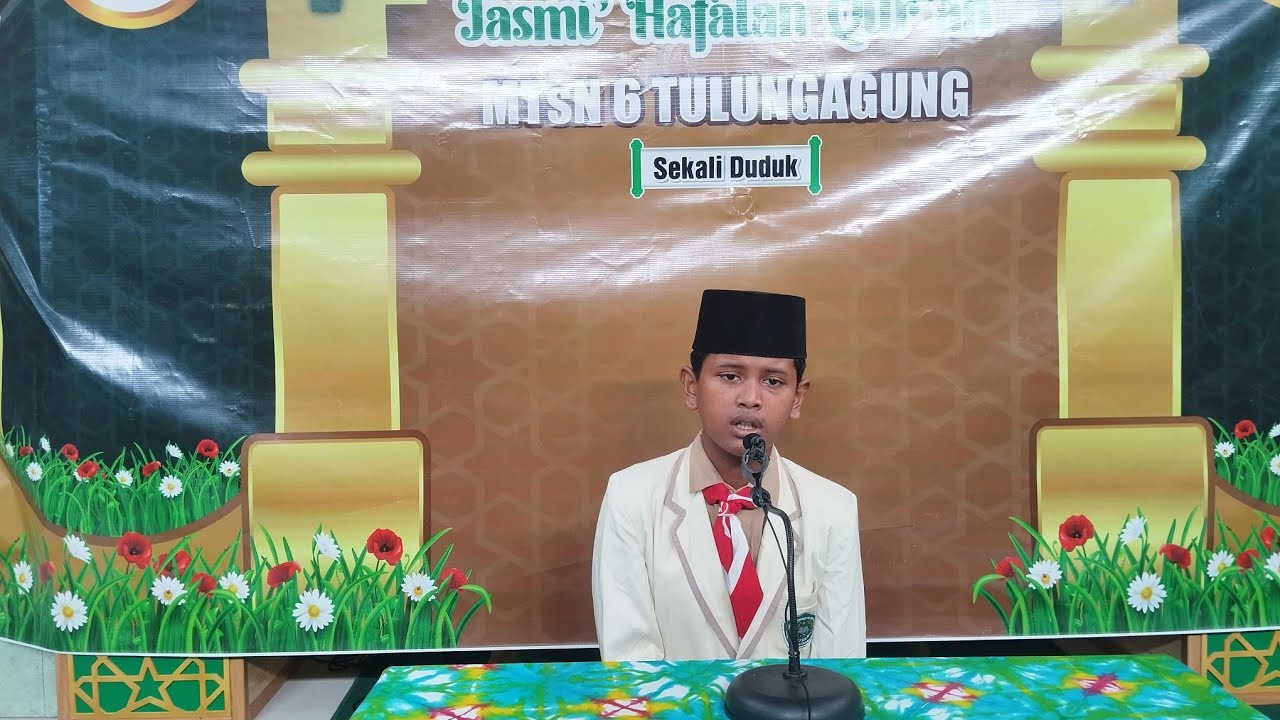 Tasmi' Hafalan Al Qur'an Juz 30 Ananda Muhammad Ulin Nuha Kelas 7A MTsN 6 Tulungagung