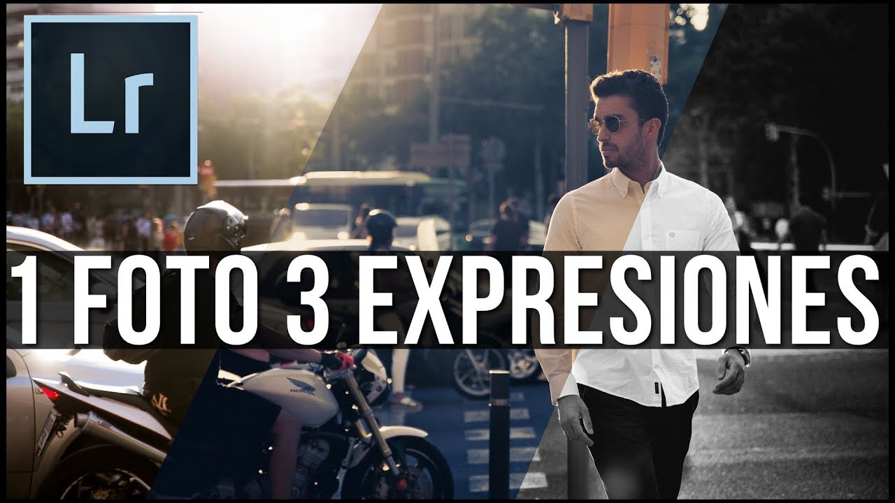 1 FOTOGRAFÍA 3 EXPRESIONES | EDICIÓN EN LIGHTROOM