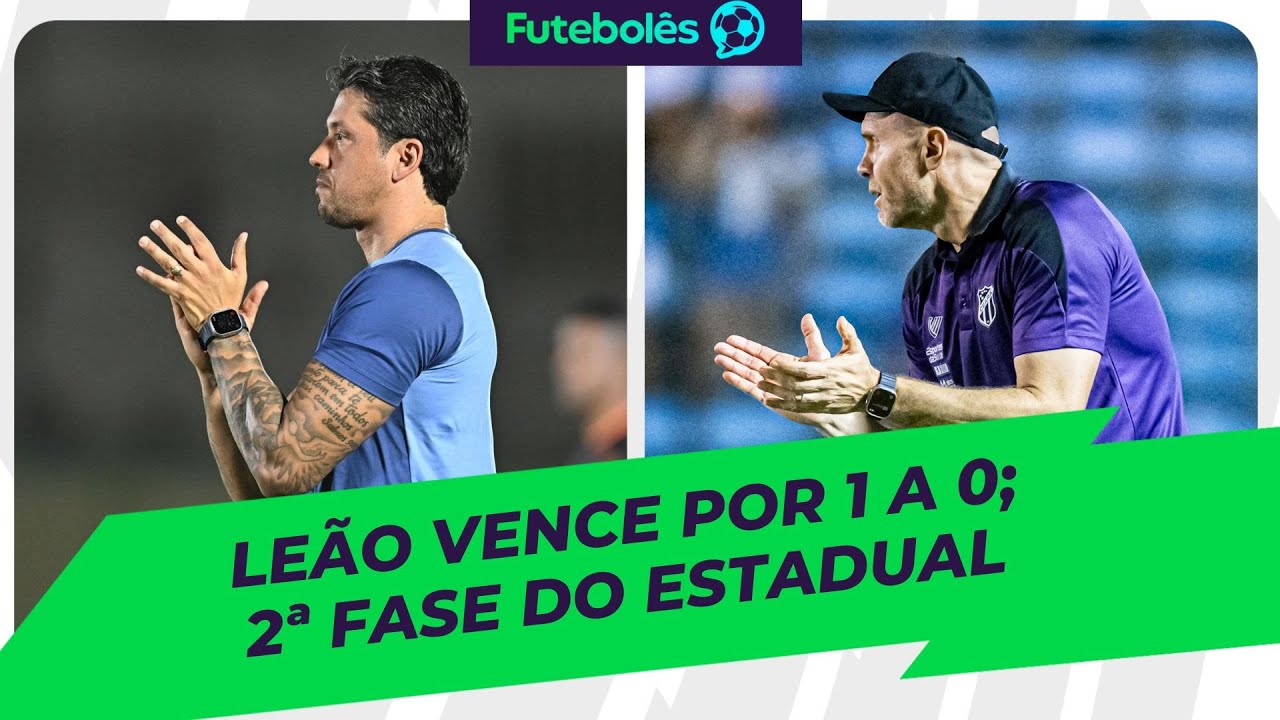 LEÃO VENCE POR 1 A 0 | 2ª FASE DO ESTADUAL | FUTEBOLÊS 23/01/26