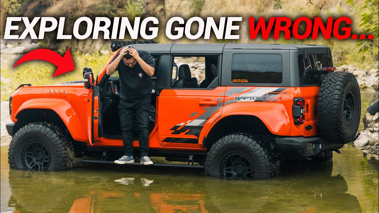 Took my Bronco Raptor in the WATER!