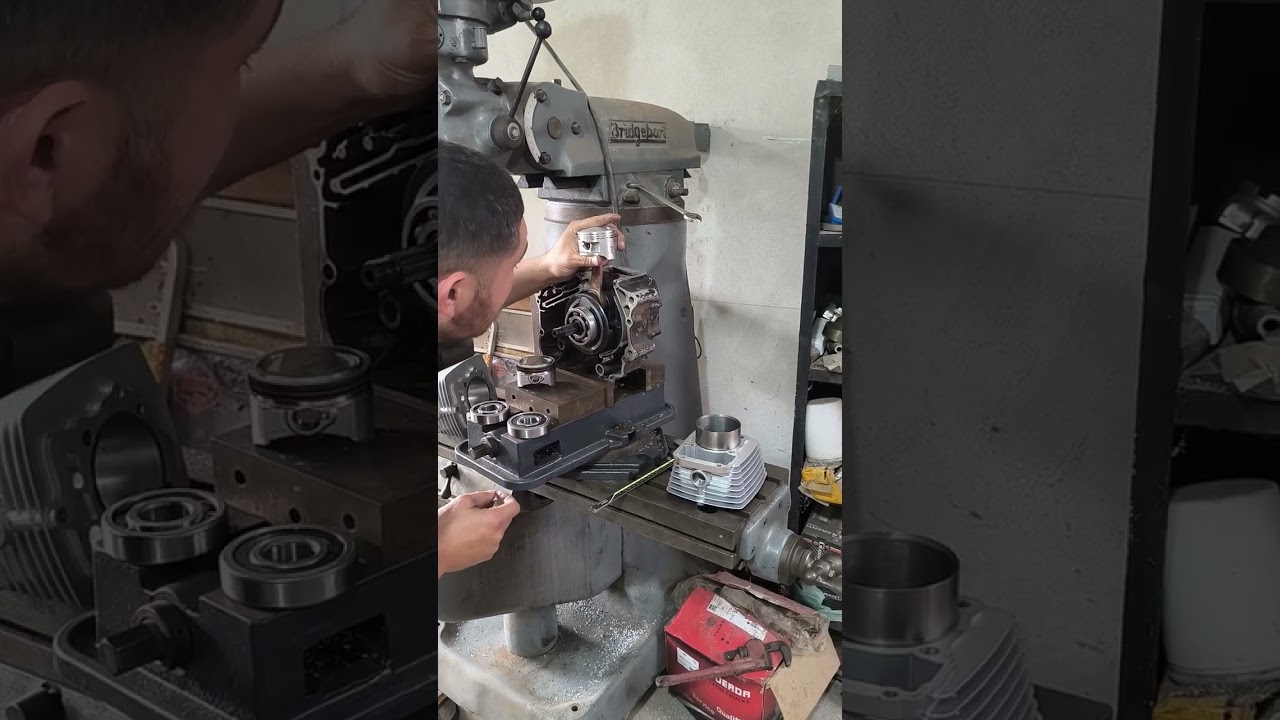 Cilindros y pistones para usar cigüeñal cg400