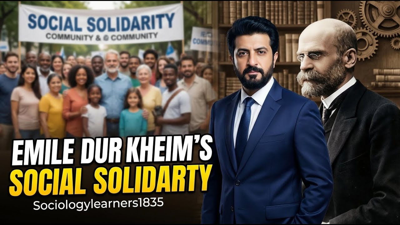 Durkheim Social Solidarity explained | Mechanical vs Organic Solidarity