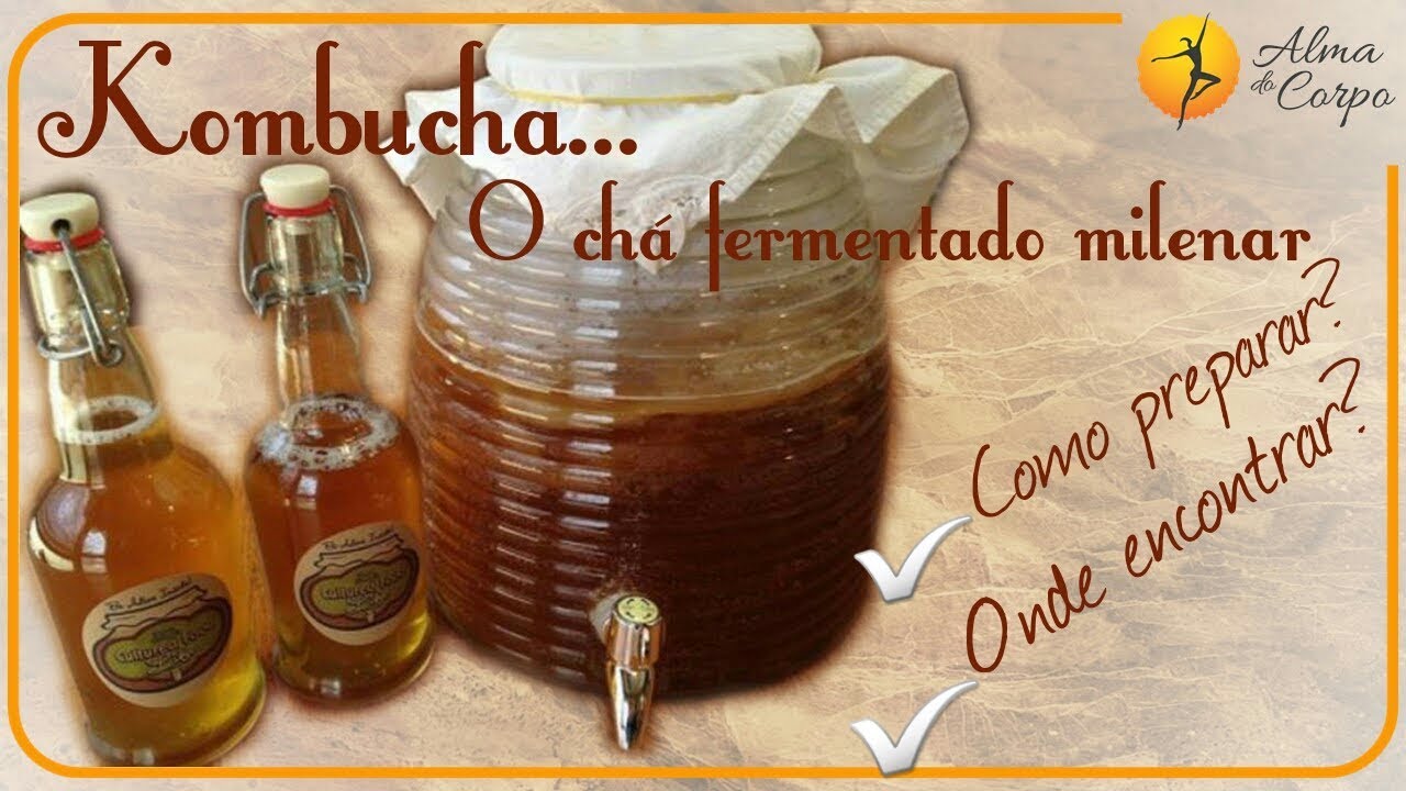 Kombucha, o chá fermentado milenar: Como preparar e onde encontrar?