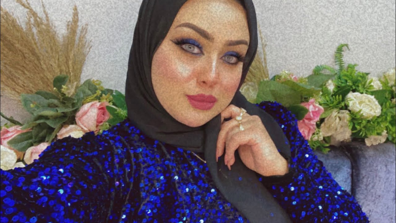ميكب ع فستان ازرق زهري💙 ف خطوتين بس اسهل طريقه لدمج الايشادو للمبتدئين 💋
