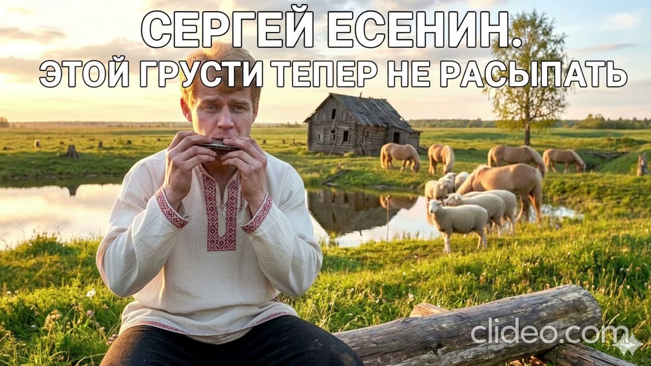 ЗА ЧТО Есенина называют ДУШОЙ народа? ПОСЛУШАЙТЕ песню  |  Этой ГРУСТИ теперь не рассыпать (ver. 1)
