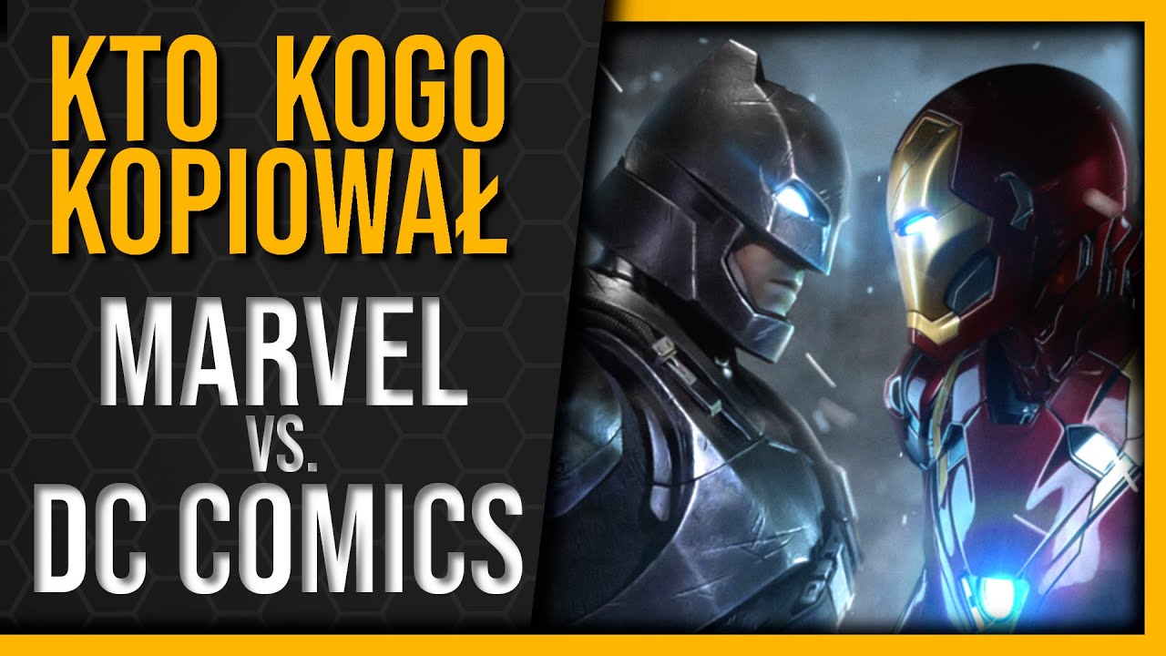 MARVEL vs. DC: KTO KOGO KOPIOWAŁ - porównanie 150 postaci DC i MARVELA [Radioaktywny One-Shot]