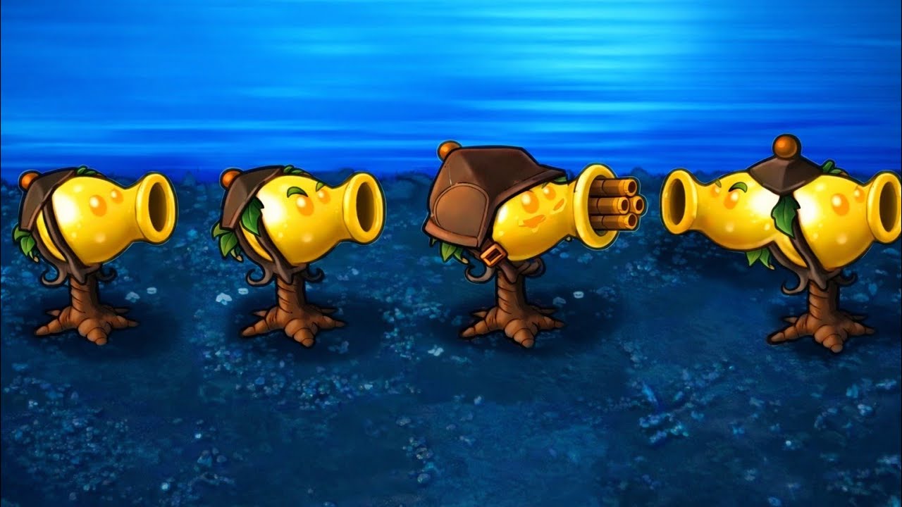 Pvz Fusion 3.5 update new Plants 444: Glowing Pea Series.