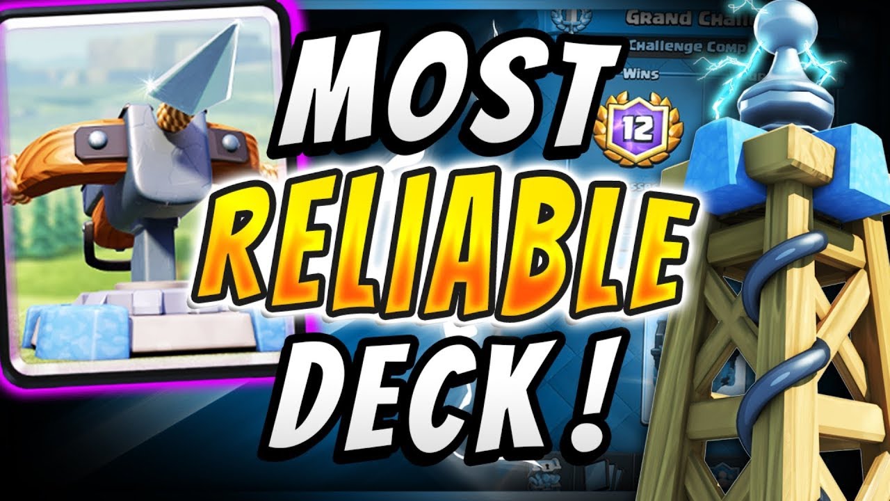 THE SAFEST DECK IN CLASH ROYALE!