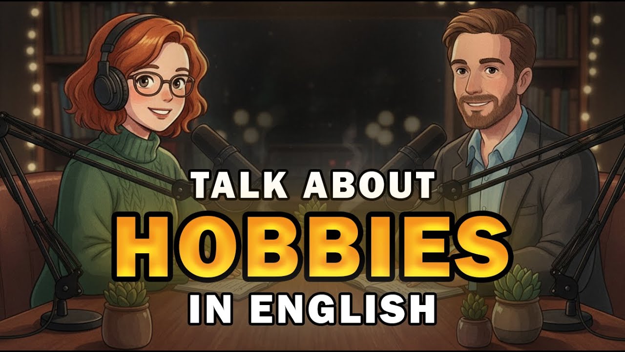 How to Talk About Hobbies in English (4 Easy Patterns) | English Conversation Practice