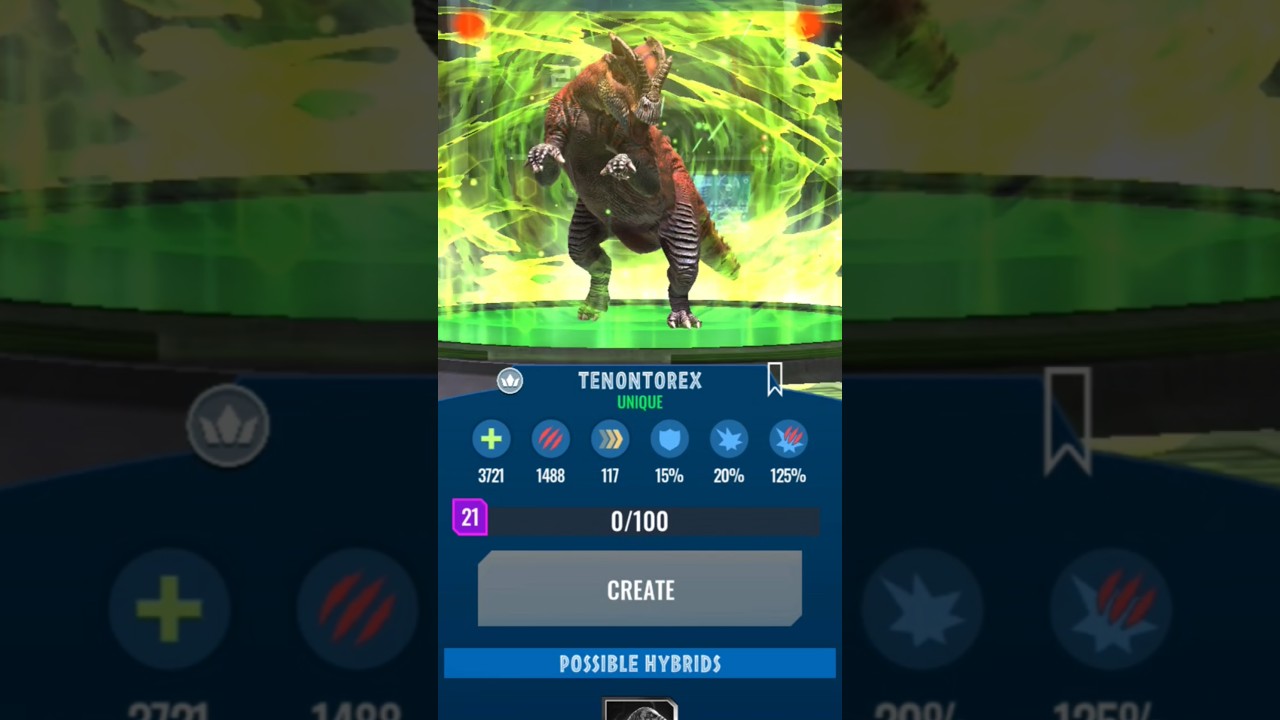 MY FIRST EVER UNIQUE!!! :D🎉🎉🎉 #jurassicworldalive
