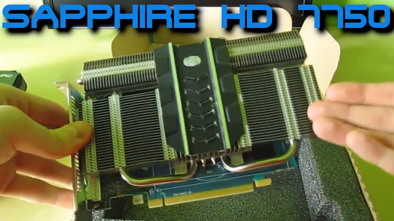 La scheda grafica Sapphire HD 7750 Ultimate di AMD | Unboxing e Recensione