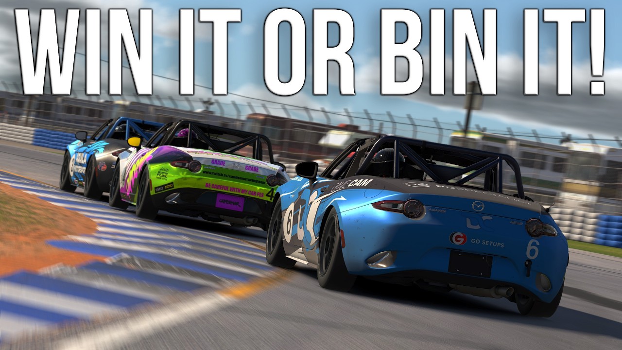 This is why the Mazda MX5 is so popular! | iRacing PCC at Sebring