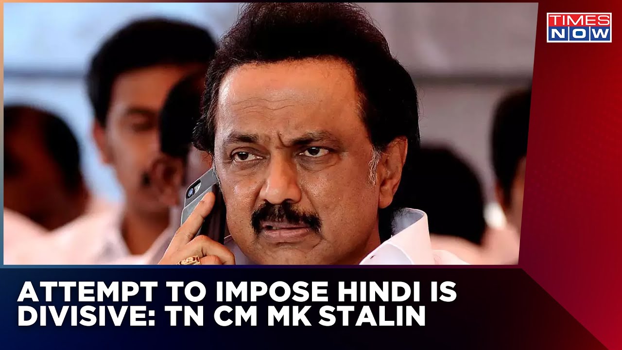 Tamil Nadu Chief Minister MK Stalin Slams 'Attempt To Impose Hindi' By Centre, Calls It Divisive