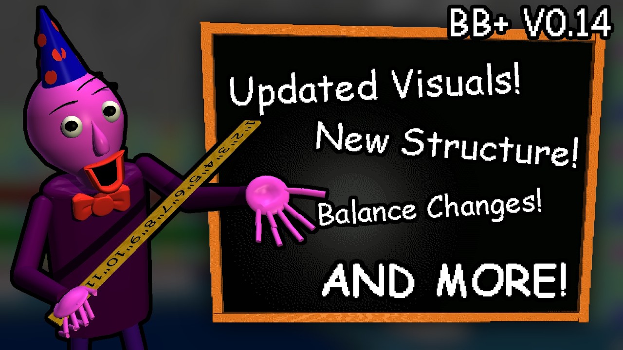Baldi's Basics Plus V0.14 Update Showcase!