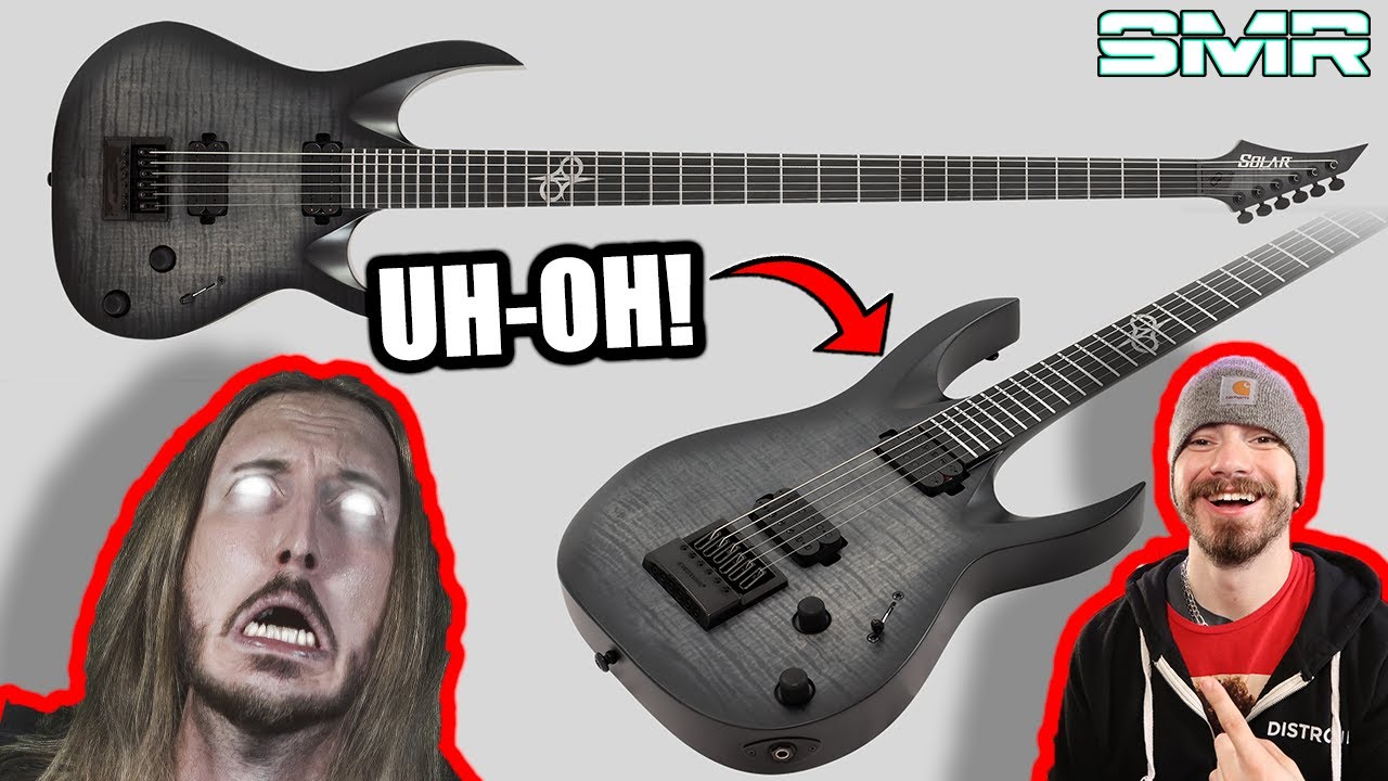 SOLAR GUITARS IS IN BIG TROUBLE! NEW BARITONE! (CLICKBAIT OBVI)