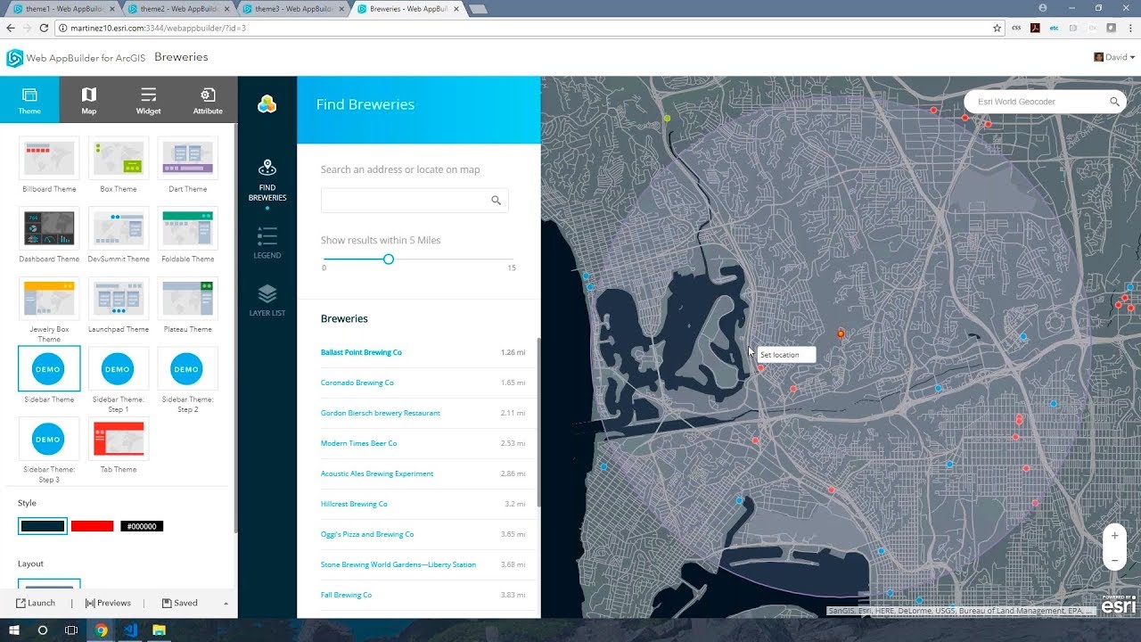 Extending the Web AppBuilder for ArcGIS