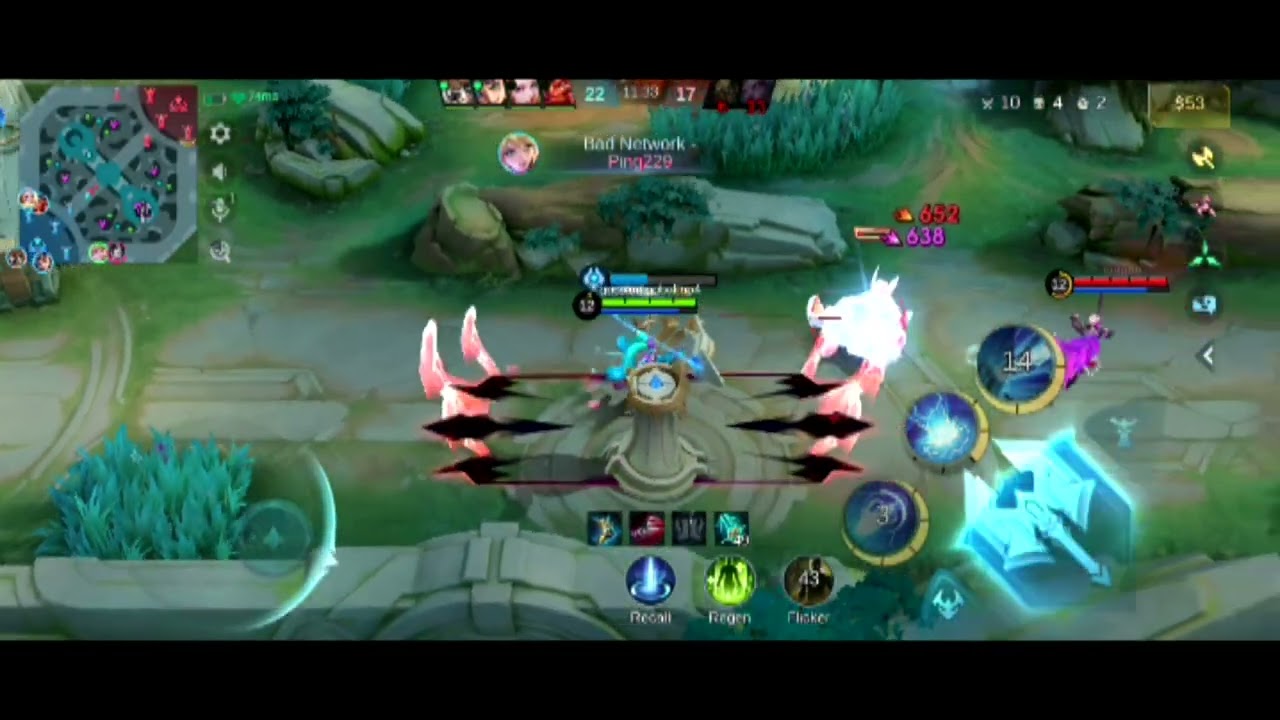 Layla solo gameplay to 17 kills🔥💪💪