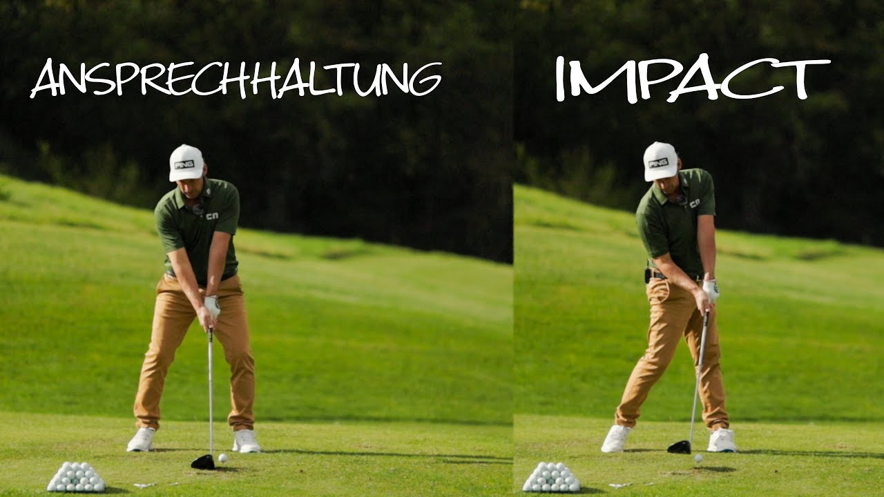 GOLF TRAINING ONLINE | ANSPRECHHALTUNG - IMPACT | GOLF LERNEN MÜNCHEN