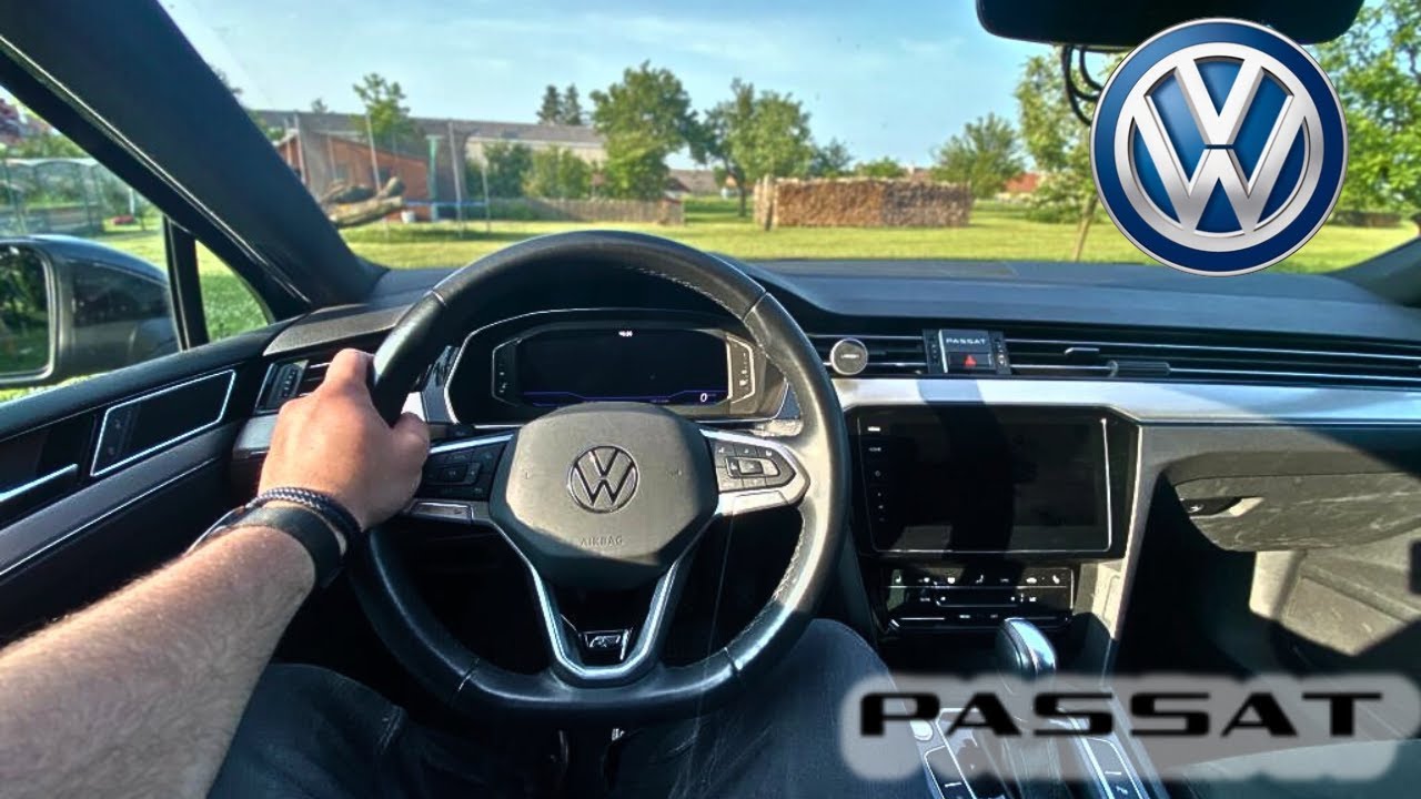 2021 VW PASSAT B8 R-LINE 2.0 TDI - POV Drive (4K)
