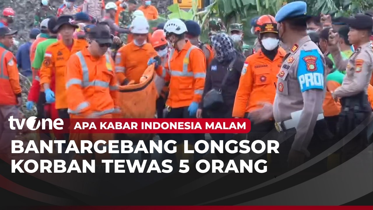 Korban Tewas Longsor Bantargebang Bertambah Jadi 5 Orang | AKIM tvOne