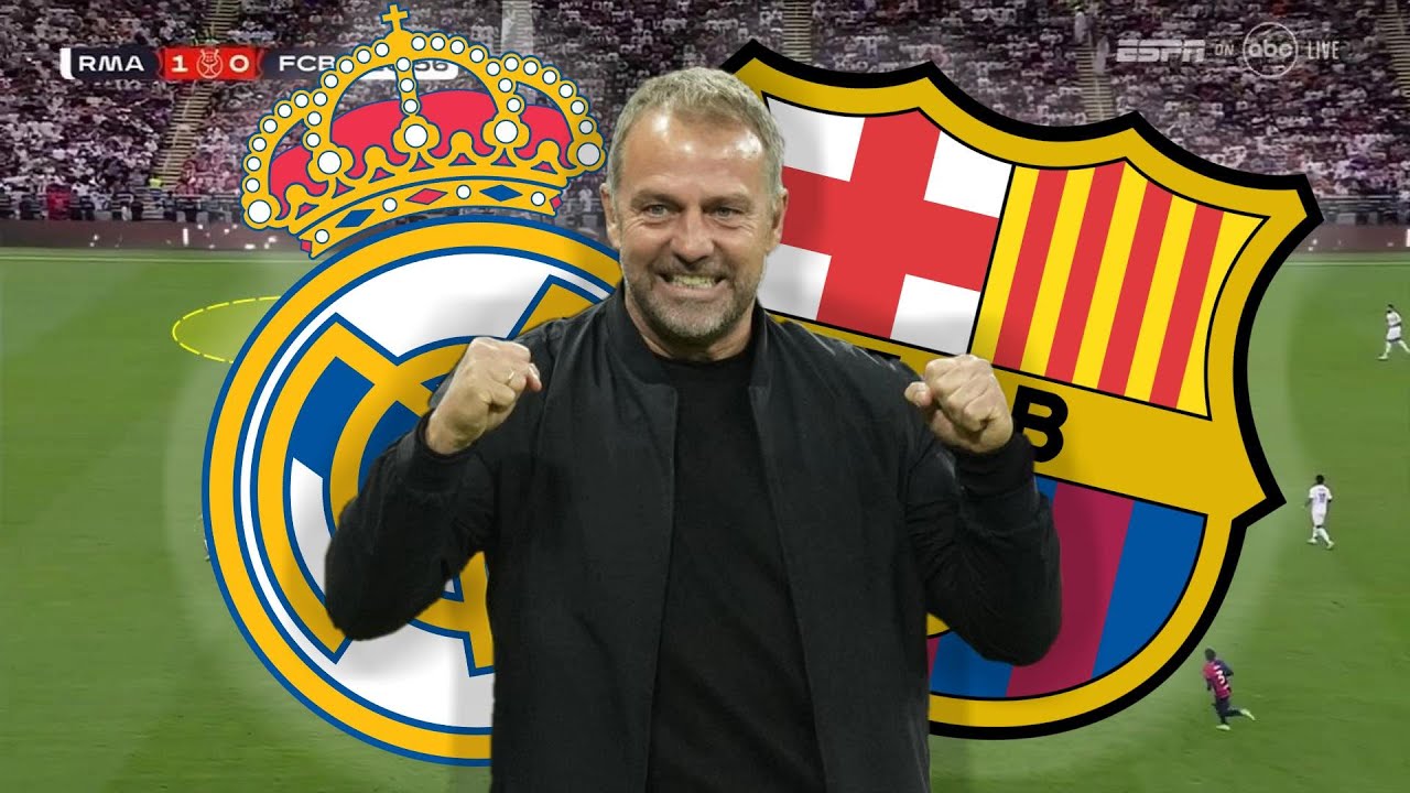 اسرار هانسي فليك برشلونة لسحق ريال مدريد في كأس السوبر الكلاسيكو – تحليل تكتيكي