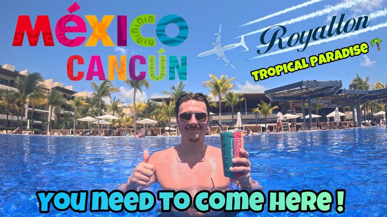 ROYALTON RIVIERA CANCUN HOTEL 🇲🇽YOU MUST VISIT CANCUN MEXICO !