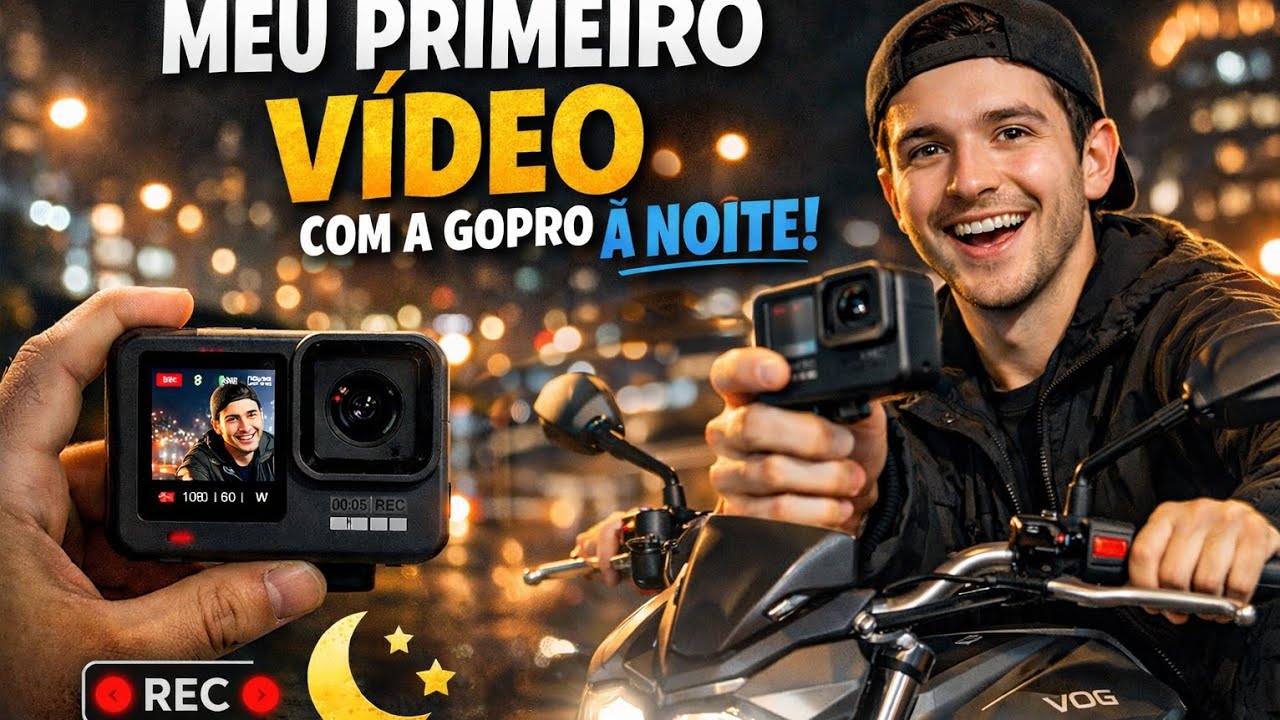 Gopro hero 4k só com áudio da câmera