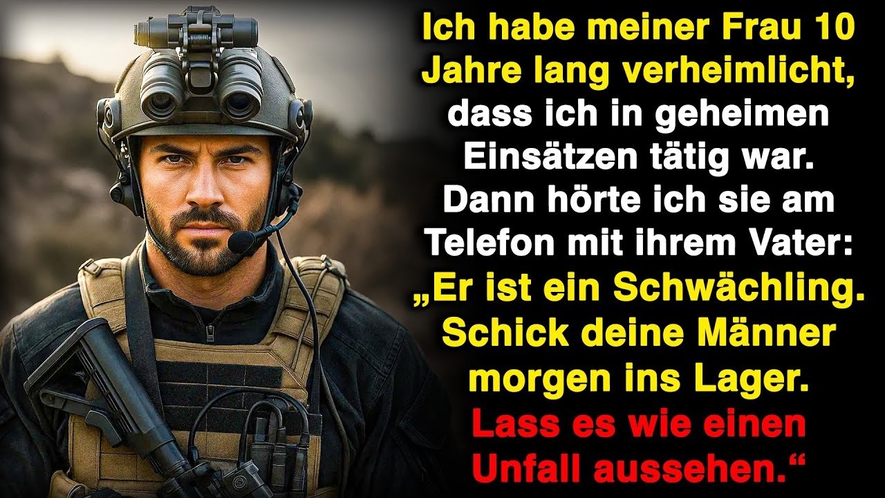 Meine Frau schickte den Auftragskiller ihres Vaters – sie wusste nicht, dass ich Black Ops war!