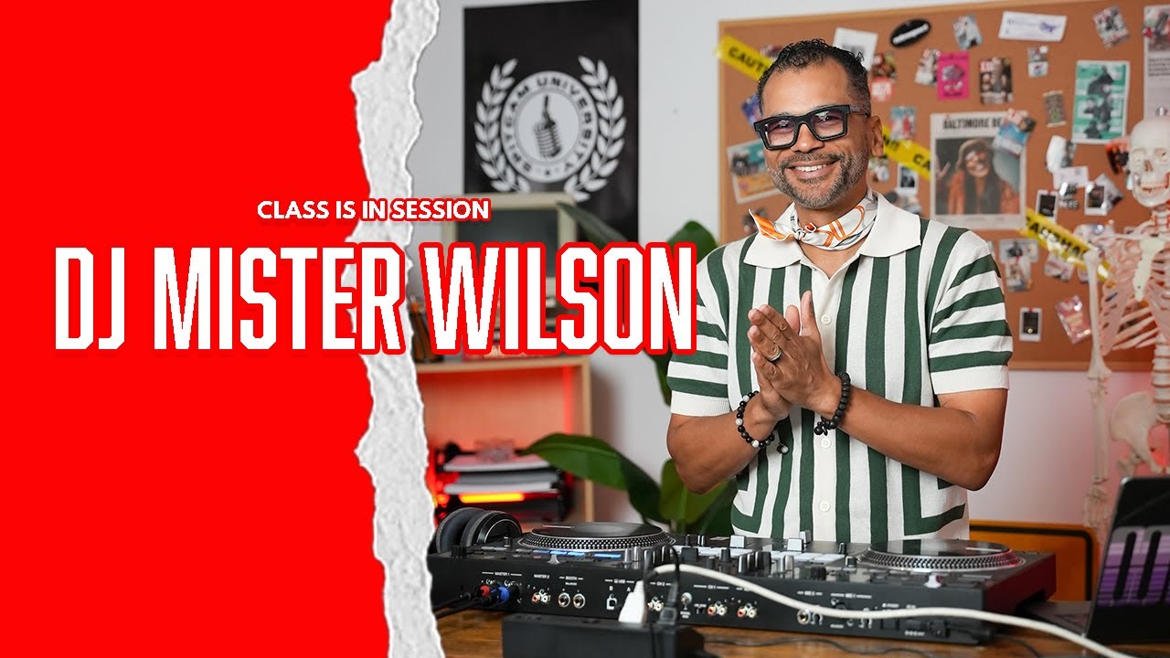 Класс в действии — DJ Mister Wilson | Открытый формат, микс хип-хопа и R&B
