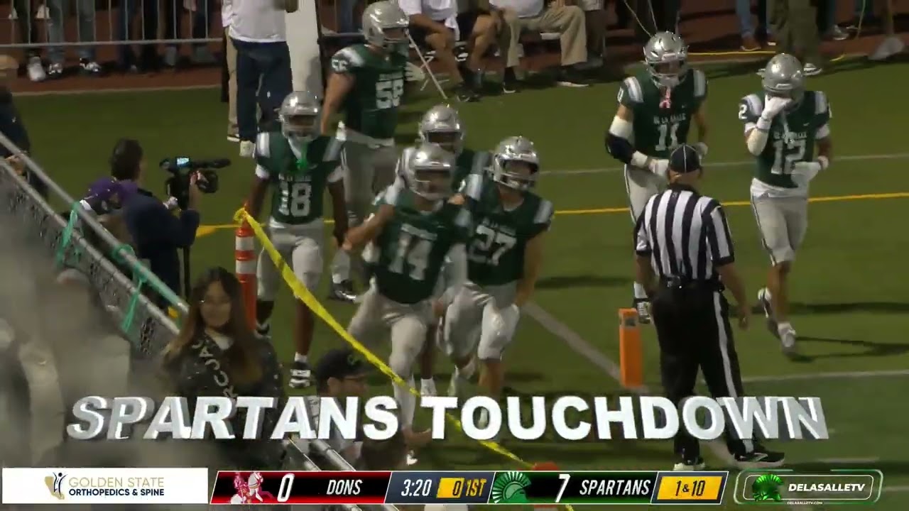 De La Salle vs Cathedral Catholic - Varsity Football Highlights 10/3/25