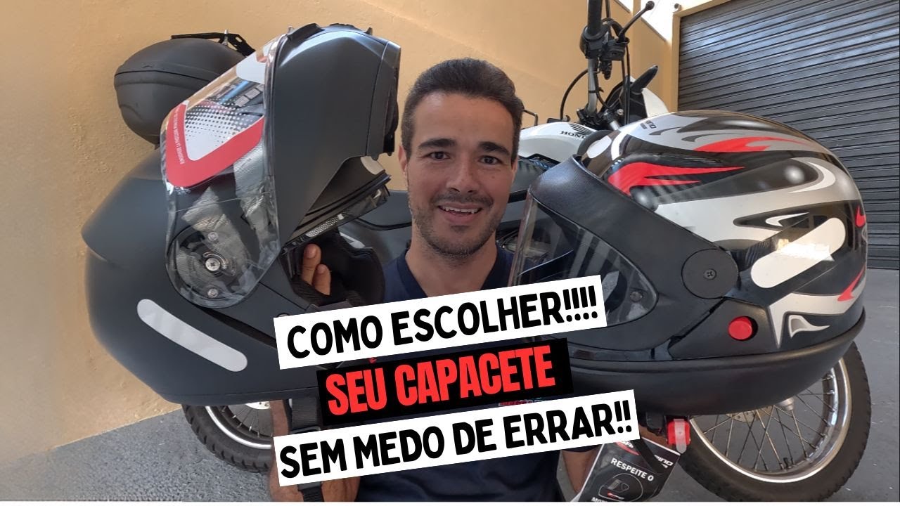 COMO ESCOLHER E COMPRAR O SEU CAPACETE SEM MEDO DE ERRAR