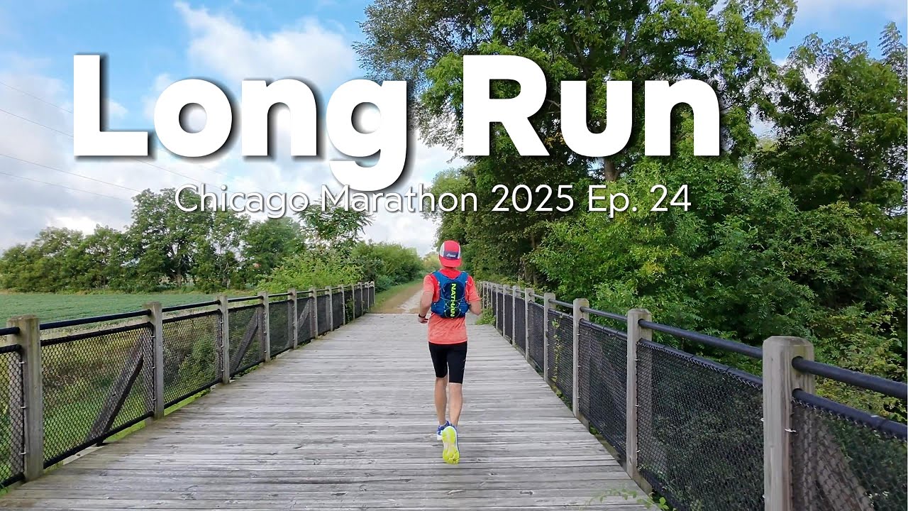 Long Run | Saucony Hurricane 25 | Chicago Marathon Training 2025 Training | Ep. 24 Week 8 Day 7