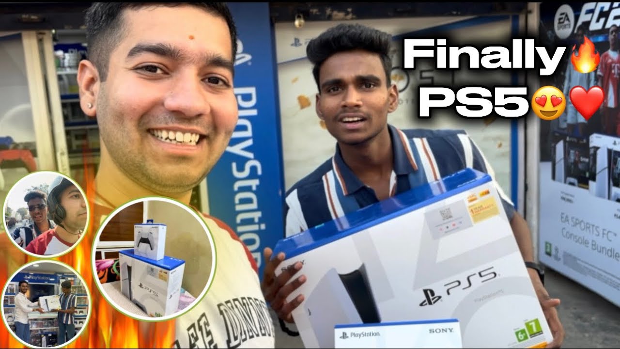 Finally Aaj Ps5 Leliya😍❤️ || Vijay Simha Vlogs