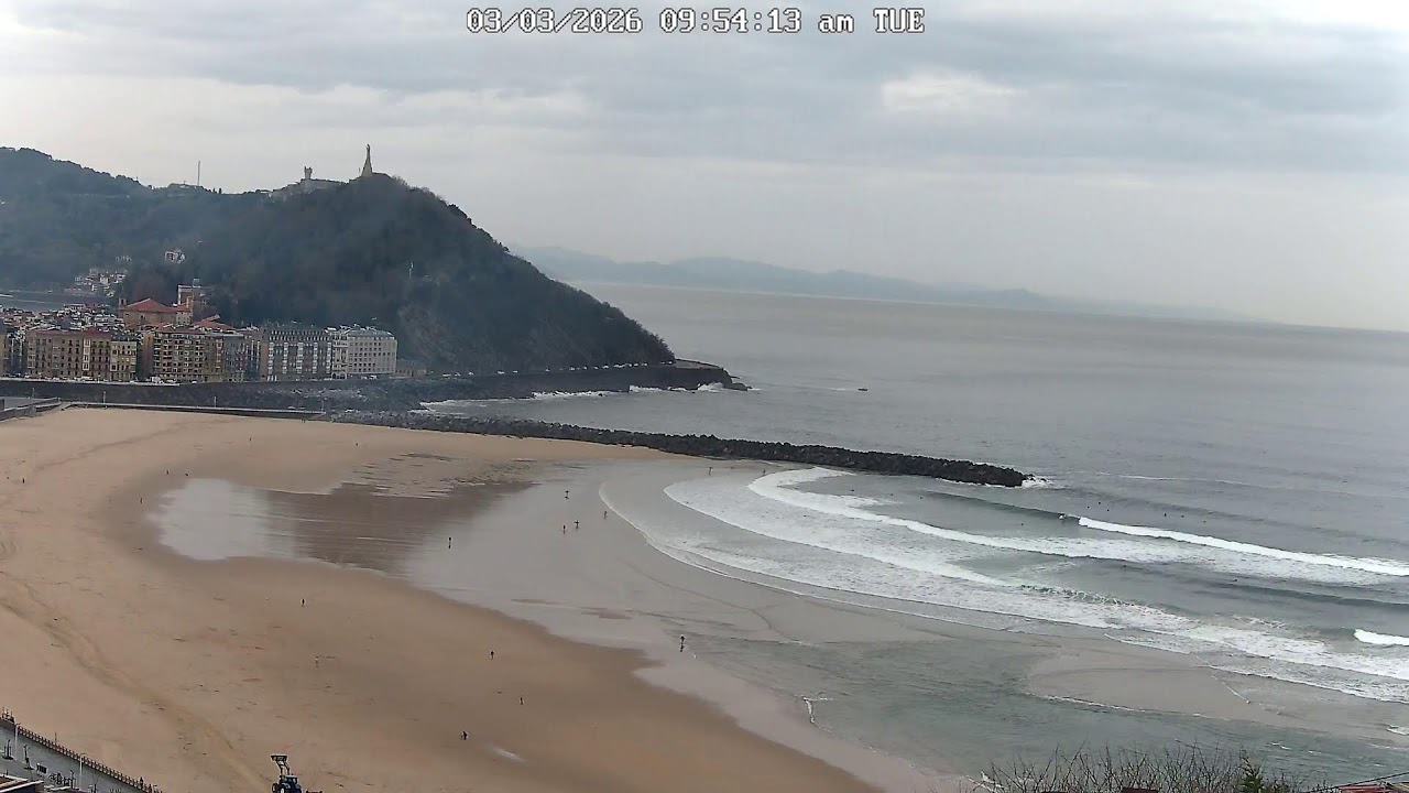 Webcam Zurriola 03/03/2026