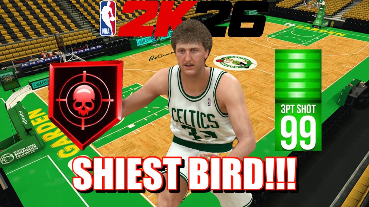 SHIEST BIRD -  LARRY BIRD SMALL FORWARD BUILD 2K26!