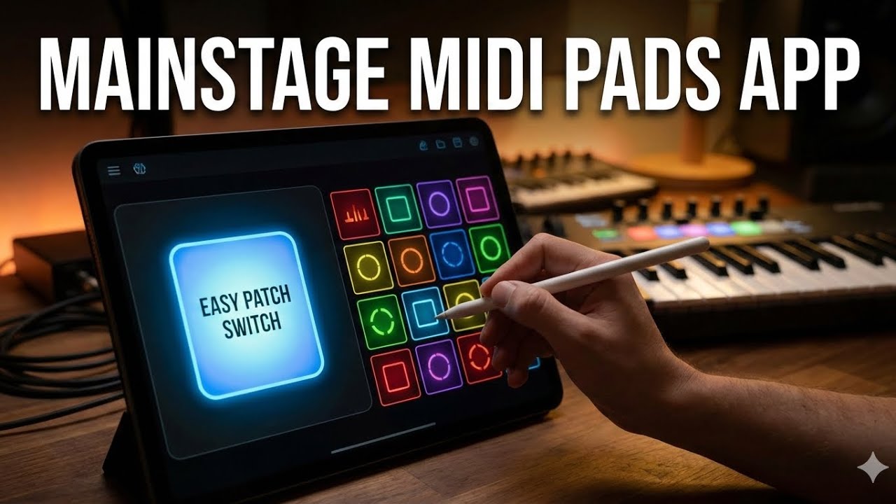 How to MainStage Patches Easy to Change MidiPad 2 App Divine Laptop’s 8885999523.#apple #mainstage3 