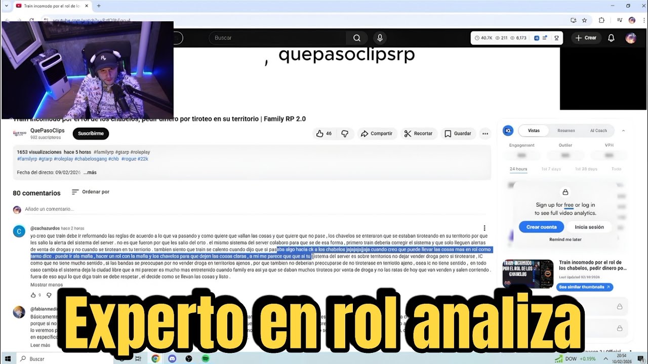 CHABELOS VS LOS ROGUE ANALISIS DE COMENTARIOS 💀 • FAMILY RP