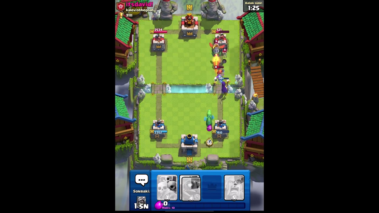 Clash Royale her gün 1 maç. Part 2