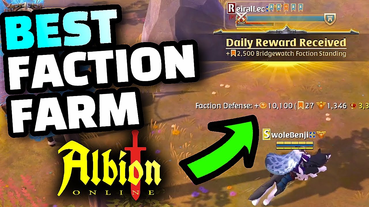 Everyone Else SLEEPING on This OP Faction Point Farm After Maintenance (Albion Online)