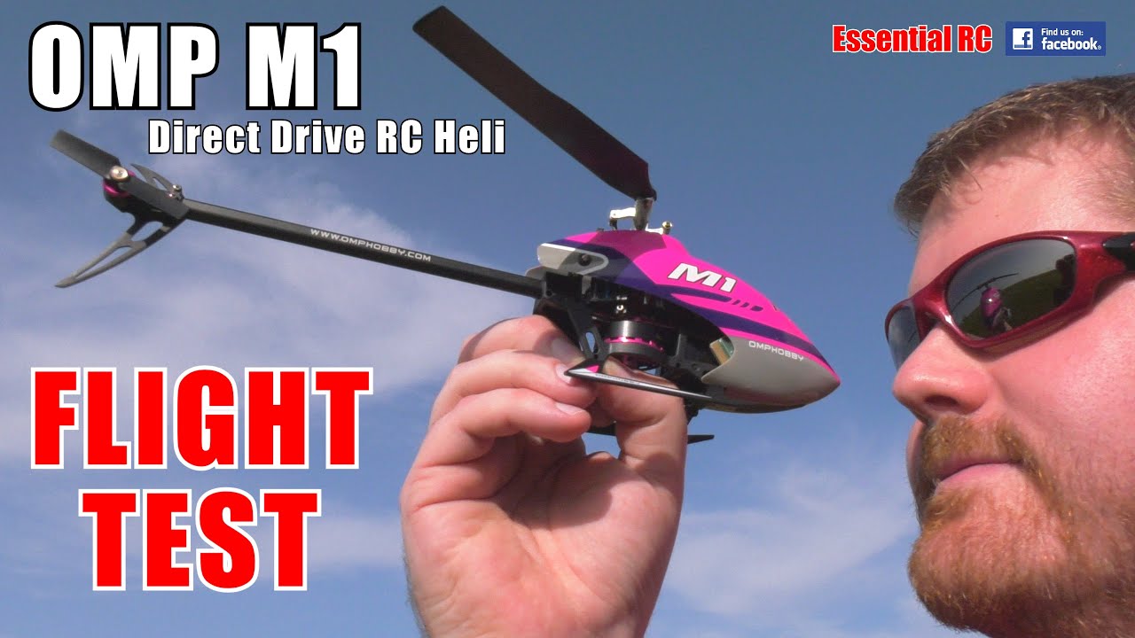 OMP HOBBY M1 MINI RC HELICOPTER:  DUAL BRUSHLESS DIRECT DRIVE 3D PERFORMANCE | FLIGHT TEST