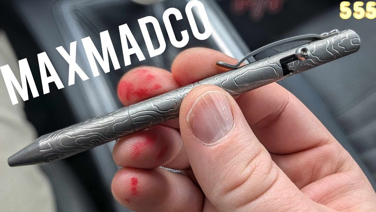 The Legendary MaxMadCo Bolt Action Pen is Back!