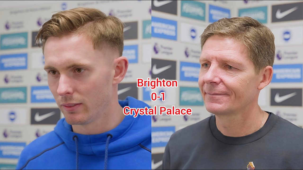 WE OWED IT TO THE FANS! Dean Henderson & Oliver Glasner After Brighton 0-1 Crystal Palace
