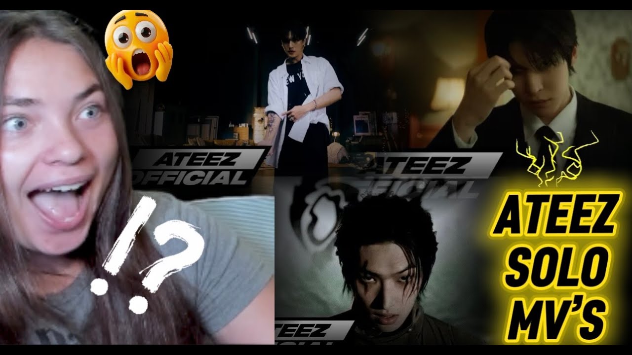 (ATEEZ SOLOS)YUNHO- SLIDE TO ME, MINGI- ROAR, & WOOYOUNG- SAGITTARIUS|REACTION