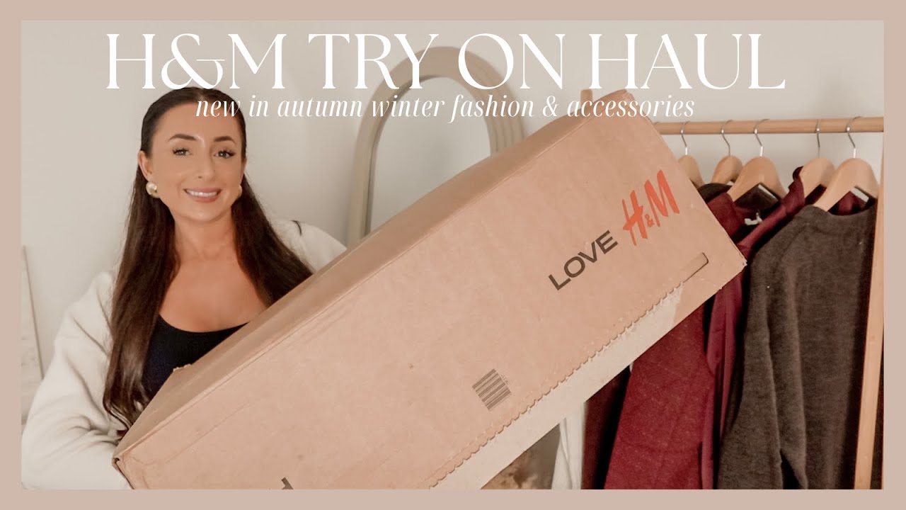 ОГРОМНАЯ ПОКУПКА H&M | новинки моды и аксессуаров, примерка на осень-зиму *заказ за 400 фунтов ст...