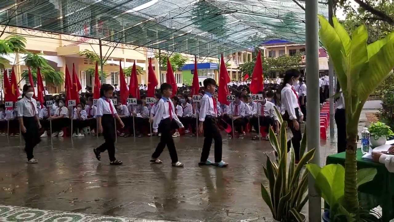 Lễ khai giảng năm học 2023-2024 trường THCS Vị Thanh ( Part Đón học sinh đầu cấp)