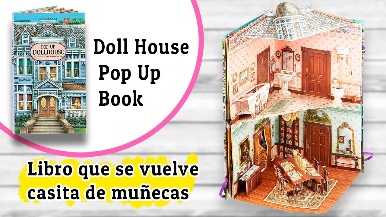 Libro que se convierte en Casita de Muñeca / Best Pop Up Books Dollhouse